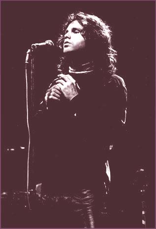 Jim Morrison at the mic, Fillmore East New York