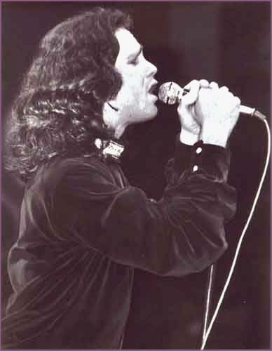 Jim Morrison Singing at the Fillmore East