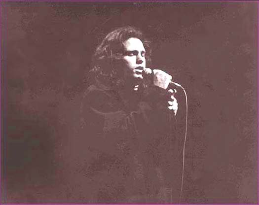 Jim Morrison at the Fillmore East