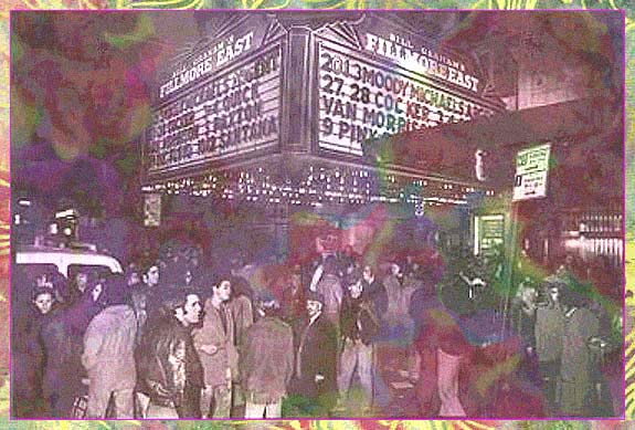 The Doors at the Fillmore East Index Graphic