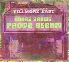 The Doors at the Fillmore Esat Photo Album